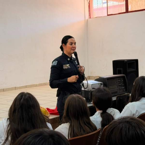 Llama División SALVA de Policía Estatal a juventudes a rechazar la violencia y promover la cultura de paz